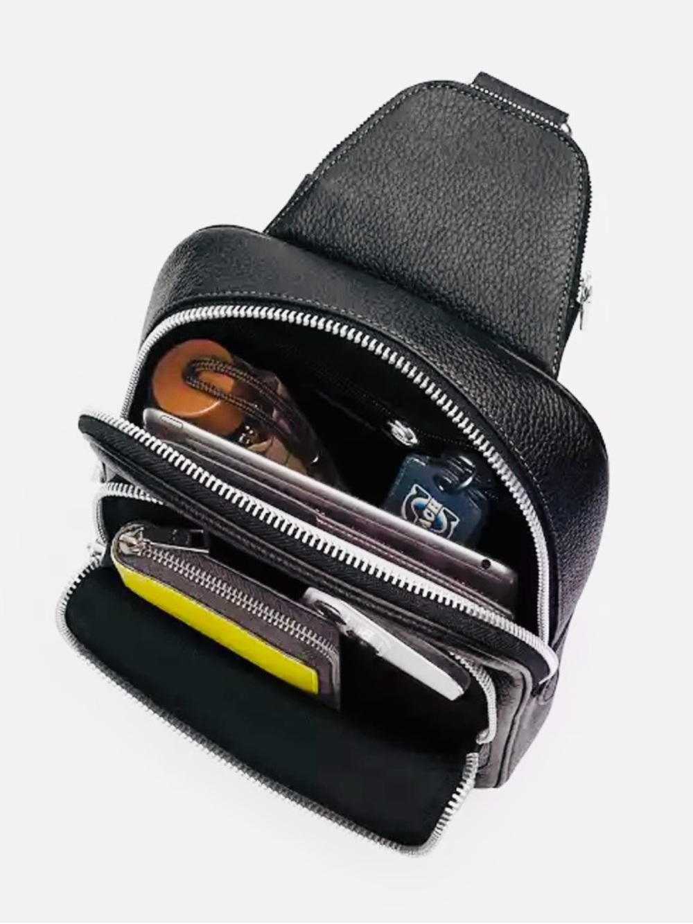 Coach Ethan Pack Bag Black NWOT - Picture 7 of 8